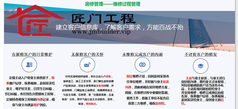 匠门工程了解客户需求